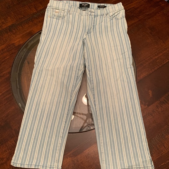 nine west jeans chrystie capri